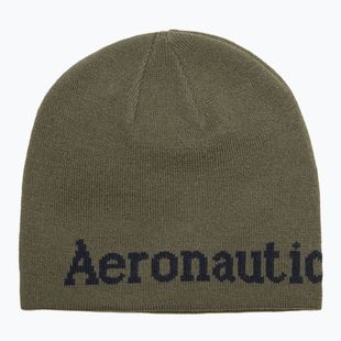 Czapka zimowa męska Czapka Aeronautica Militare 262CU0093UL00450 Tea Leaf