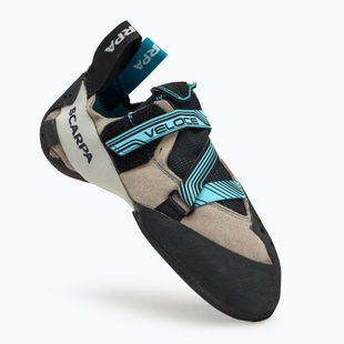 Buty wspinaczkowe damskie SCARPA Veloce light gray/maldive