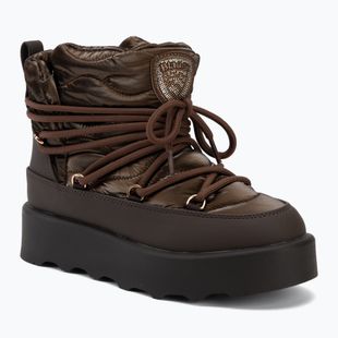 Śniegowce damskie Blauer USA F6DOYLE01 dark brown