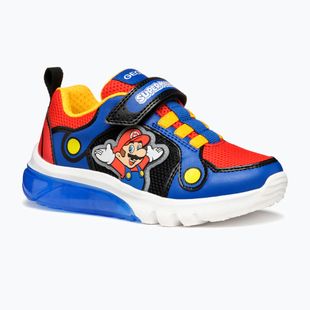 Buty dziecięce Geox Ciberdron royal/red