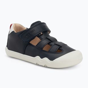 Buty barefoot dziecięce Geox Steppieup navy/white