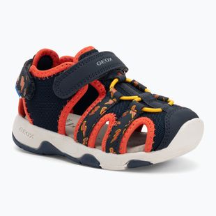 Sandały dziecięce Geox Multy navy/orange