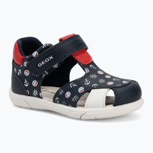 Sandały dziecięce Geox Zapito navy/red