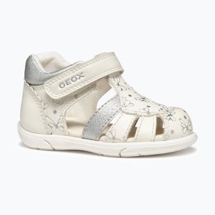 Sandały dziecięce Geox Zapito white/silver