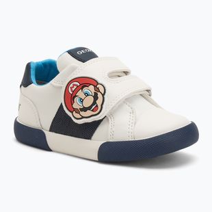 Buty dziecięce Geox Gisli white/navy/orange