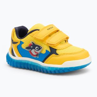 Buty dziecięce Geox Lightyloo yellow/sky