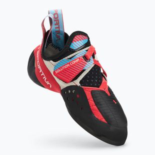 Buty wspinaczkowe damskie La Sportiva Solution Comp 2024 hibiscus/malibu blue
