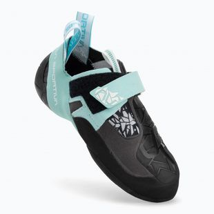 Buty wspinaczkowe damskie La Sportiva Skwama Vegan carbon/turquoise