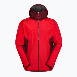 Kurtka przeciwdeszczowa męska La Sportiva Discover Shell mountain red/redwood