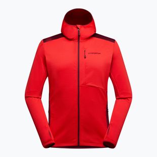 Bluza trekkingowa męska La Sportiva Chill Thermal Hoody mountain red/redwood