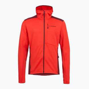 Bluza trekkingowa męska La Sportiva Chill Thermal Hoody mountain red/redwood