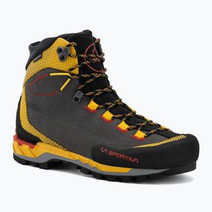Buty wysokogórskie męskie La Sportiva Trango Tech Leather GTX black/yellow