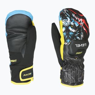 Rękawice narciarskie Level Race Replica Mitt black/yellow