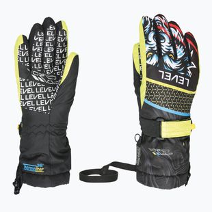 Rękawice snowboardowe dziecięce Level Junior ninja black