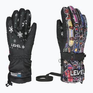 Rękawice snowboardowe dziecięce Level Junior purple