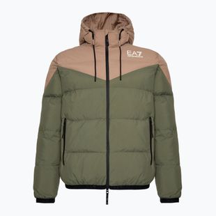 Kurtka męska EA7 Emporio Armani Train Athletic Colour Block Padded beetlee
