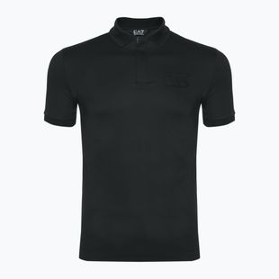 Koszulka męska EA7 Emporio Armani Train Lux Polo Modal black