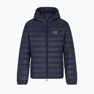 Kurtka męska EA7 Emporio Armani Train Core Id Down Light Jacket Hoodie armani blue