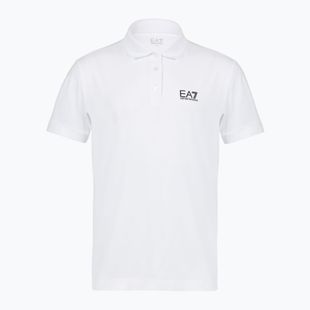 Koszulka polo męska EA7 Emporio Armani Core Identity Polo white