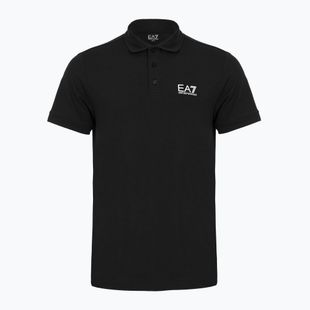 Koszulka polo męska EA7 Emporio Armani Core Identity Polo black