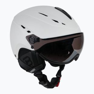 Kask narciarski Briko Elio Visor matt white/black