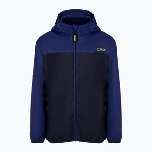 Kurtka przeciwdeszczowa dziecięca CMP 32X5804 Rain Fix Hood black/blue
