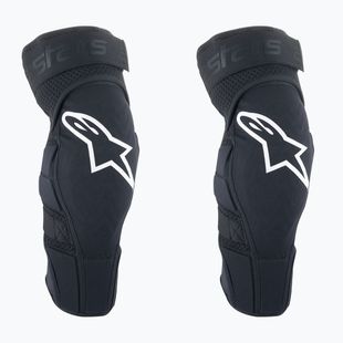 Ochraniacze rowerowe na kolana Alpinestars A-Impact Plasma Elite Knee black/white