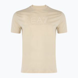 Koszulka męska EA7 Emporio Armani Visibility Cotton Crew almond milk