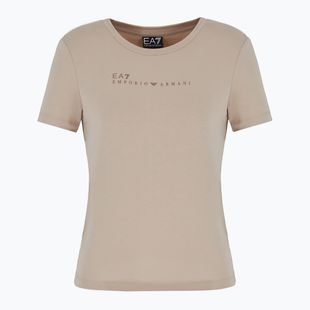 Koszulka damska EA7 Emporio Armani Natural Ventus 7 cobblestone