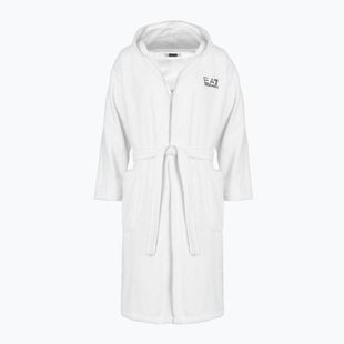 Szlafrok męski EA7 Emporio Armani Core Bathrobe white