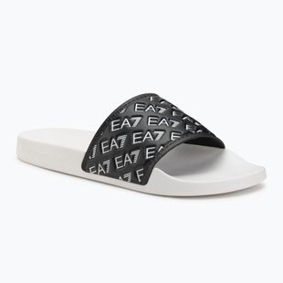 Klapki EA7 Emporio Armani Water Sports All Over black/white