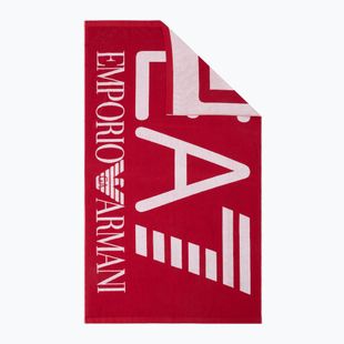 Ręcznik EA7 Emporio Armani Visibility equestrian red