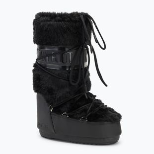 Śniegowce Moon Boot Icon Faux Fur black