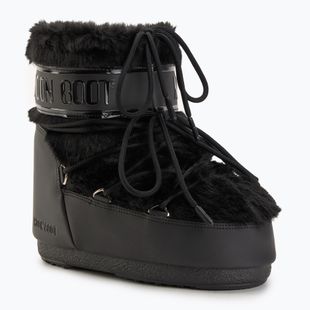 Śniegowce damskie Moon Boot Icon Low Faux Fur black