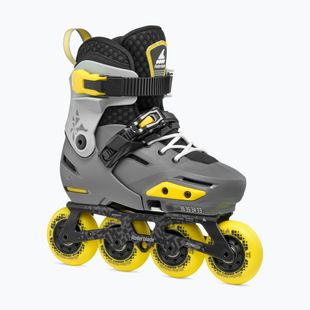 Rolki dziecięce Rollerblade Apex Jr charcoal/yellow