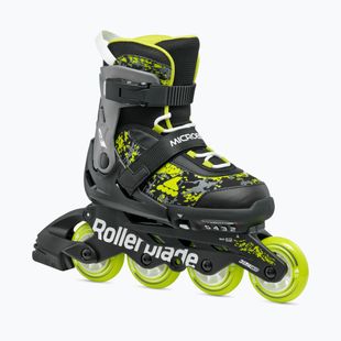 Rolki dziecięce Rollerblade Microblade SL Jr black/lime