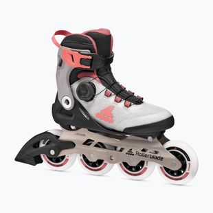 Rolki damskie Rollerblade Macroblade 90 Boa W grey/amethyst rose