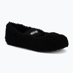 Baleriny damskie Moon Boot Shearling Ballerina black