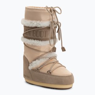 Śniegowce damskie Moon Boot Icon Pearly Plus pale peach/sand
