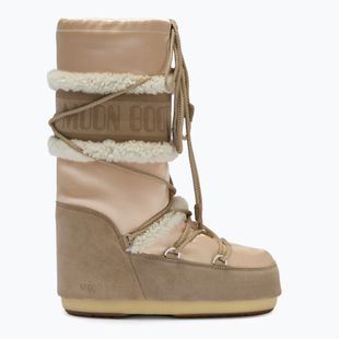 Śniegowce damskie Moon Boot Icon Pearly Plus pale peach/sand