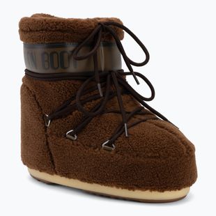 Śniegowce damskie Moon Boot Icon Low Fleece brown