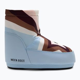 Śniegowce damskie Moon Boot Icon Low Nolace Comet baby blue/multicolor