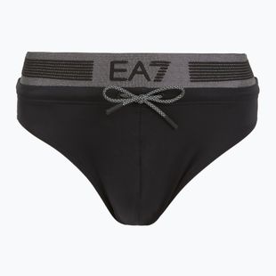 Slipy pływackie męskie EA7 Emporio Armani Logo Tape Brief black