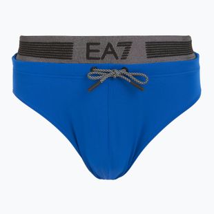 Slipy pływackie męskie EA7 Emporio Armani Logo Tape Brief turkish sea