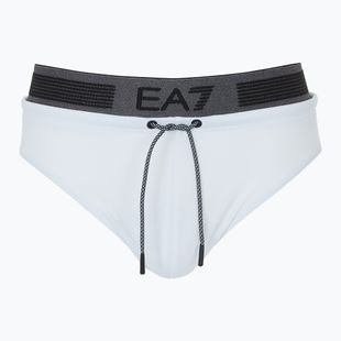 Slipy pływackie męskie EA7 Emporio Armani Logo Tape Brief white