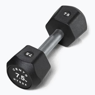 Hantel Centr Urethane Dumbbell Centr x Hyrox 7,5 kg black
