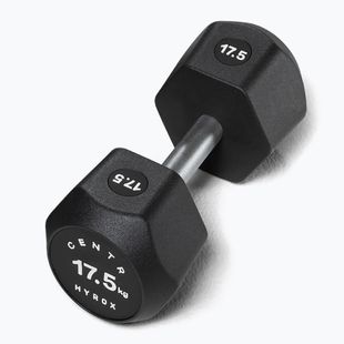 Hantel Centr Urethane Dumbbell Centr x Hyrox 17,5 kg black