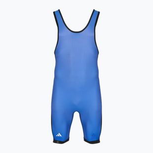 Kombinezon męski adidas 1 Stripe Reversible Singlet czerwony