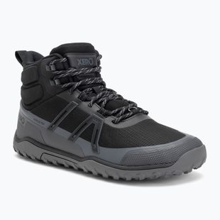 Buty berefoot męskie Xero Shoes Scrambler Trail Mid WP black/asphalt