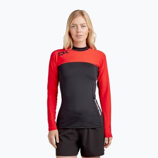 Longsleeve do pływania damski Dakine Hd Snug Fit Rashguard rippin red